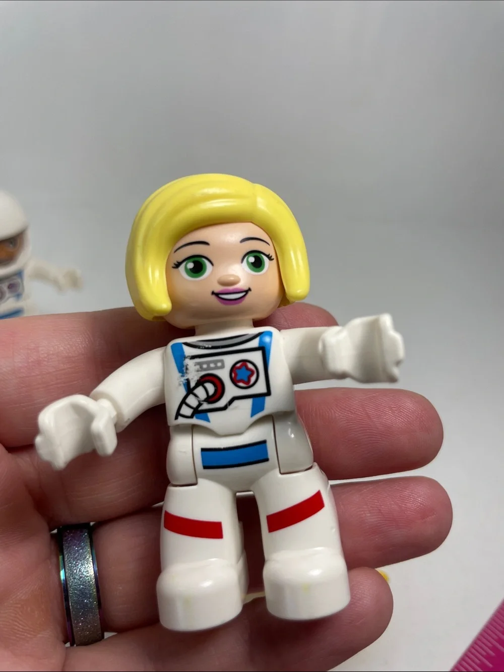 Lego Duplo Astronaut Minifigures with Camera